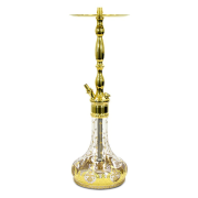 Adalya ATH Brass Collection Pak Base  Buhari Stem Nargile Takımı