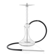 Muvo Shisha MV506 Delrin Çelik Nargile Beyaz Seri Takım